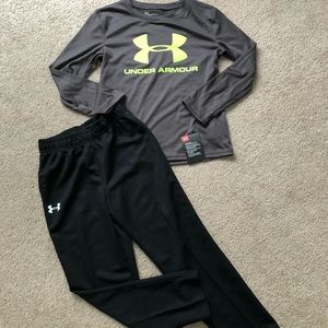 Under Armour Matching Sets - Boys size 6 under armour outfit NWT Under Armour Matching Sets - Boys size 6 under armour outfit NWT